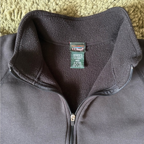 LL Bean 1/4 Zip Base Layer Fleece - Picture 4 of 4